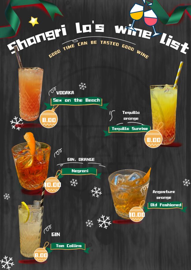 Hausgemachte Getränke