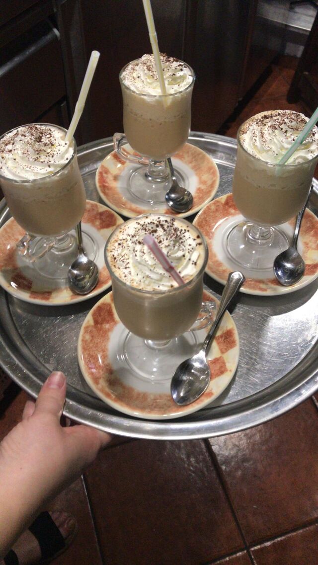 Ice coffee (FRAPPE)!