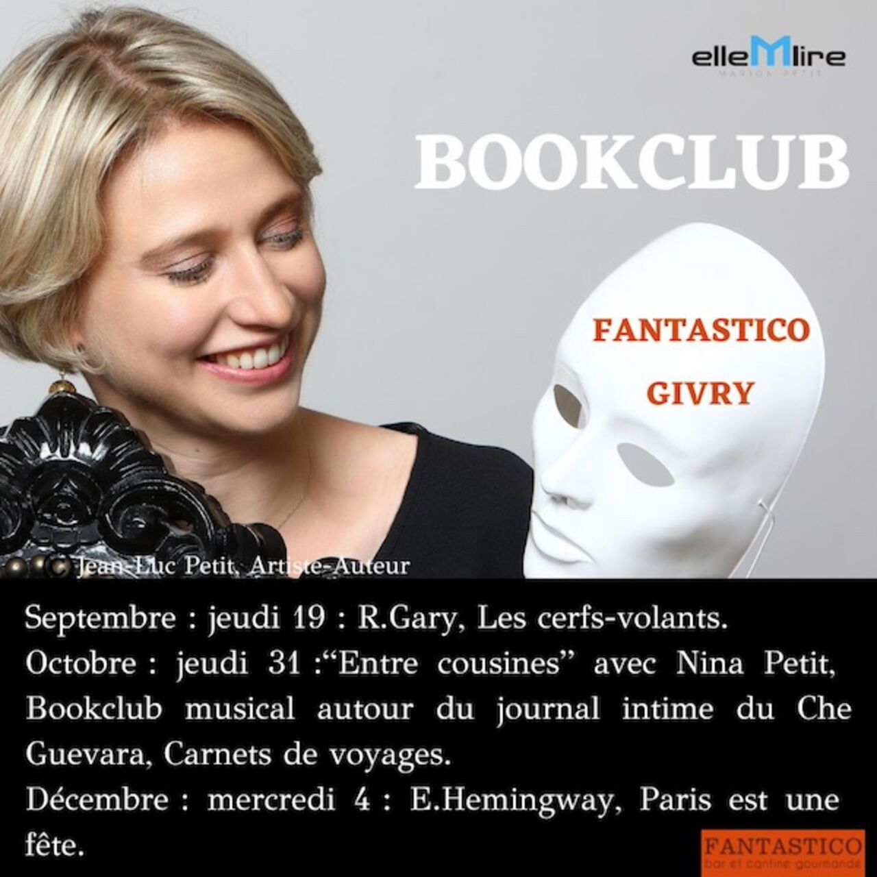 Le bookclub de Marion Petit fait sa rentrée au FantasticO !