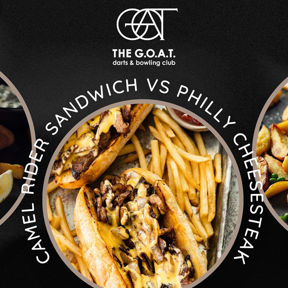 The G.O.A.T. Darts & Bowling Club Catering Nagykanizsa American