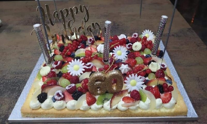 Entremet multifruits