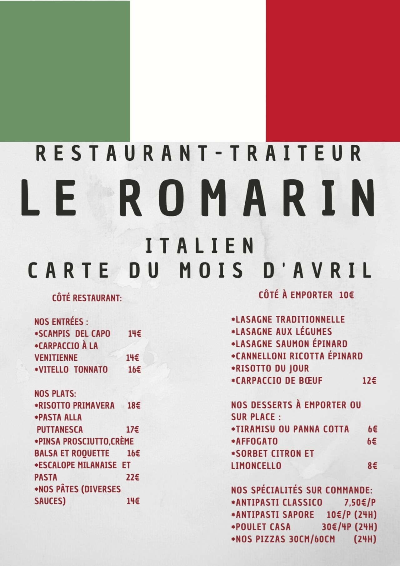 Carte avril