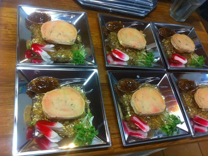 Assiette foie gras