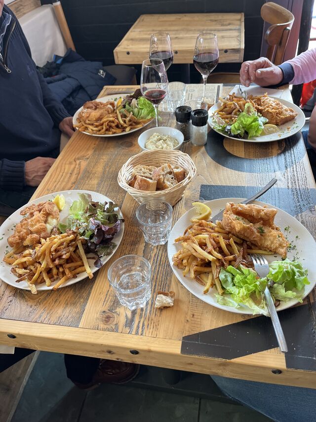 Fish and chips maison 