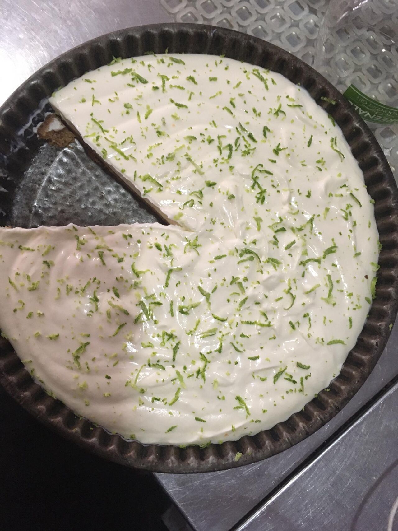 Tarte de Lima caseira