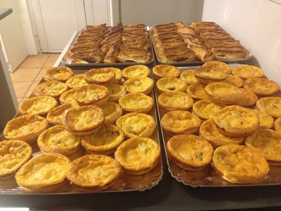 Mini quiche fruits de mer sauce homardine