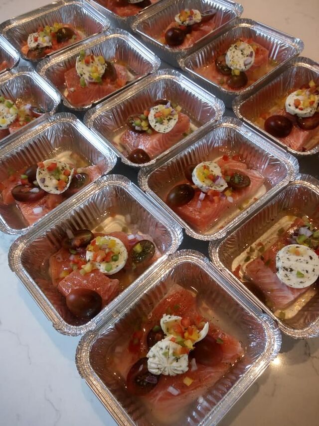 vispapillotten op de bbq