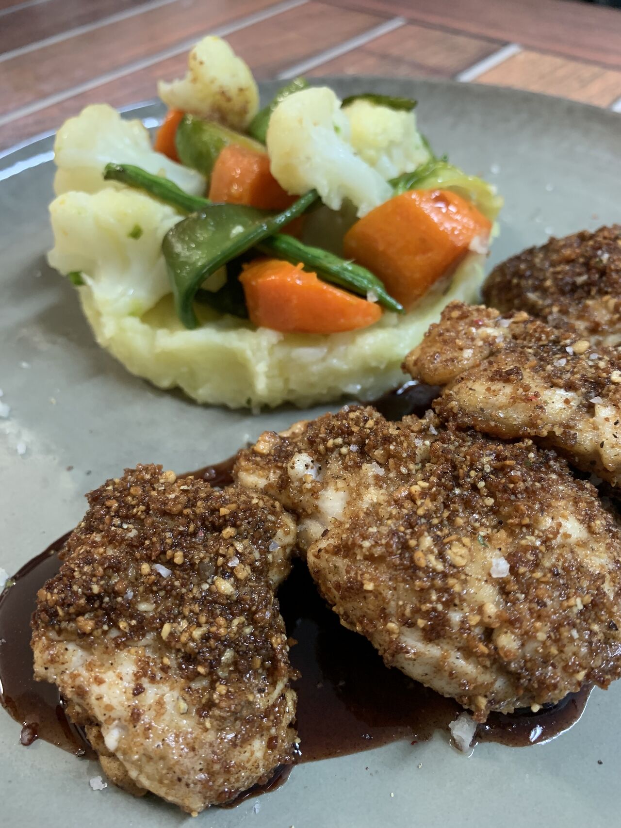 Les Ris de Veau et ses Légumes de Saison