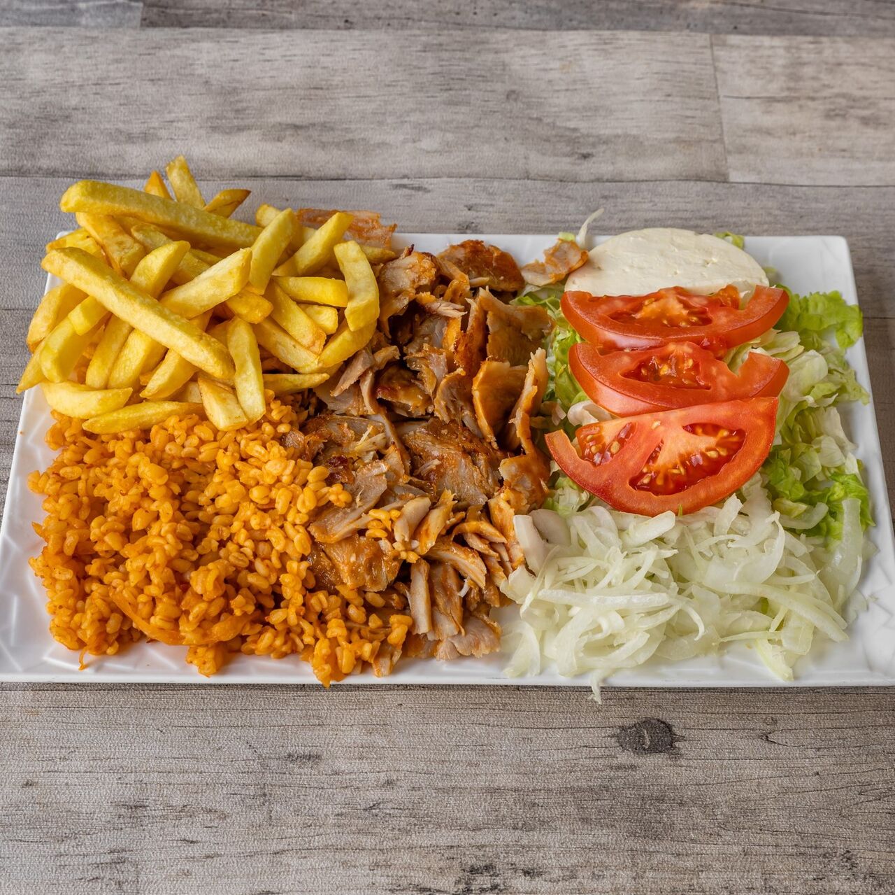 Assiette kebab
