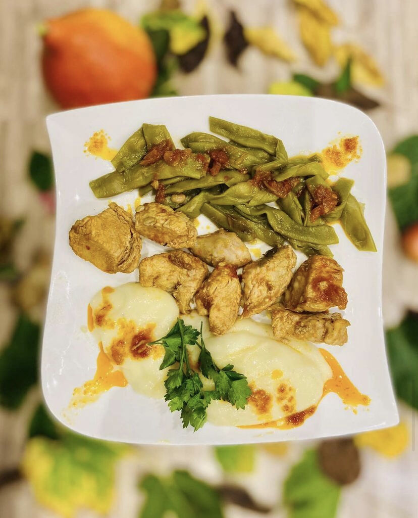 Purée maison et ses légumes de saison