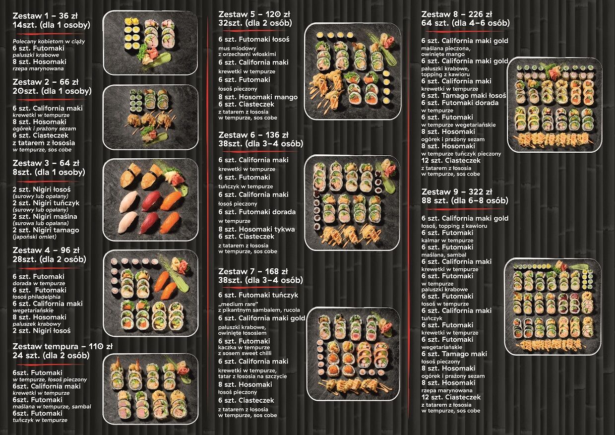 Asami Sushi Kobyłka Kobyłka Japońska kuchnia blisko mnie Rezerwuj