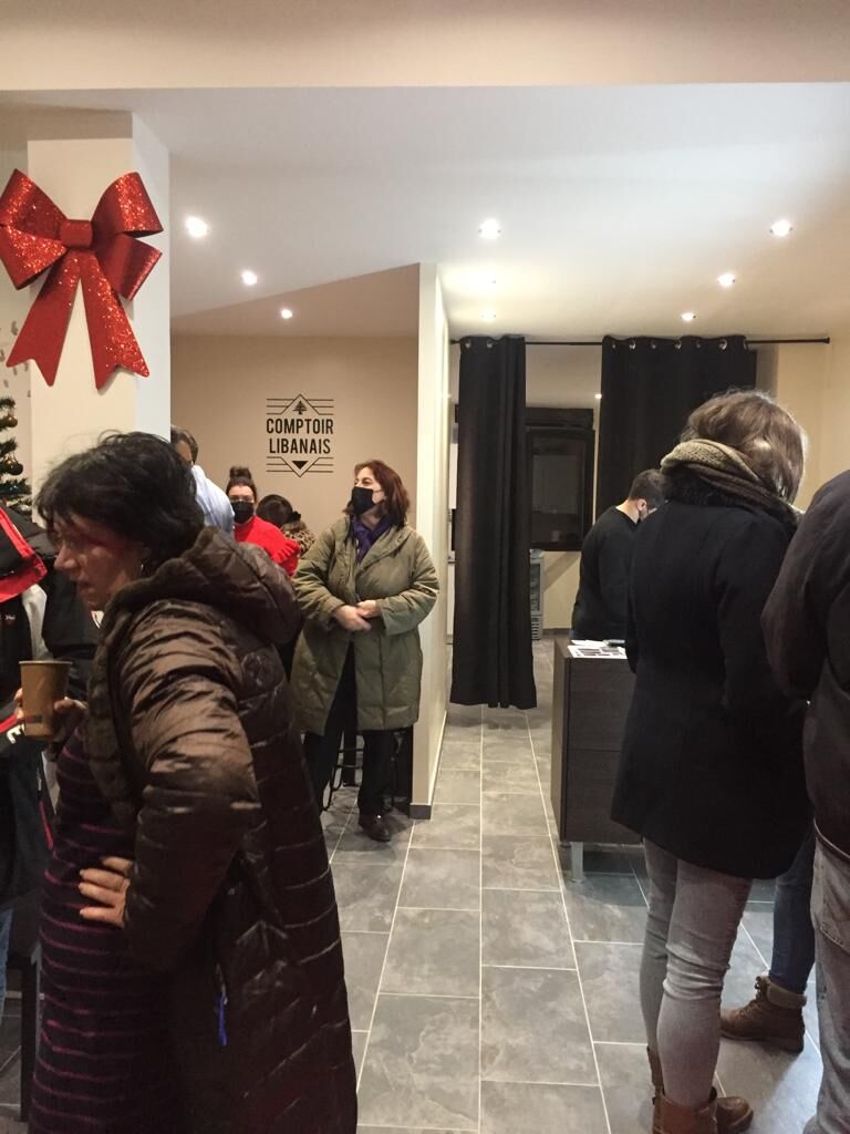 Soirée d’inauguration du 2ème restaurant avec nos ami(e)s commerçant(e)s😊