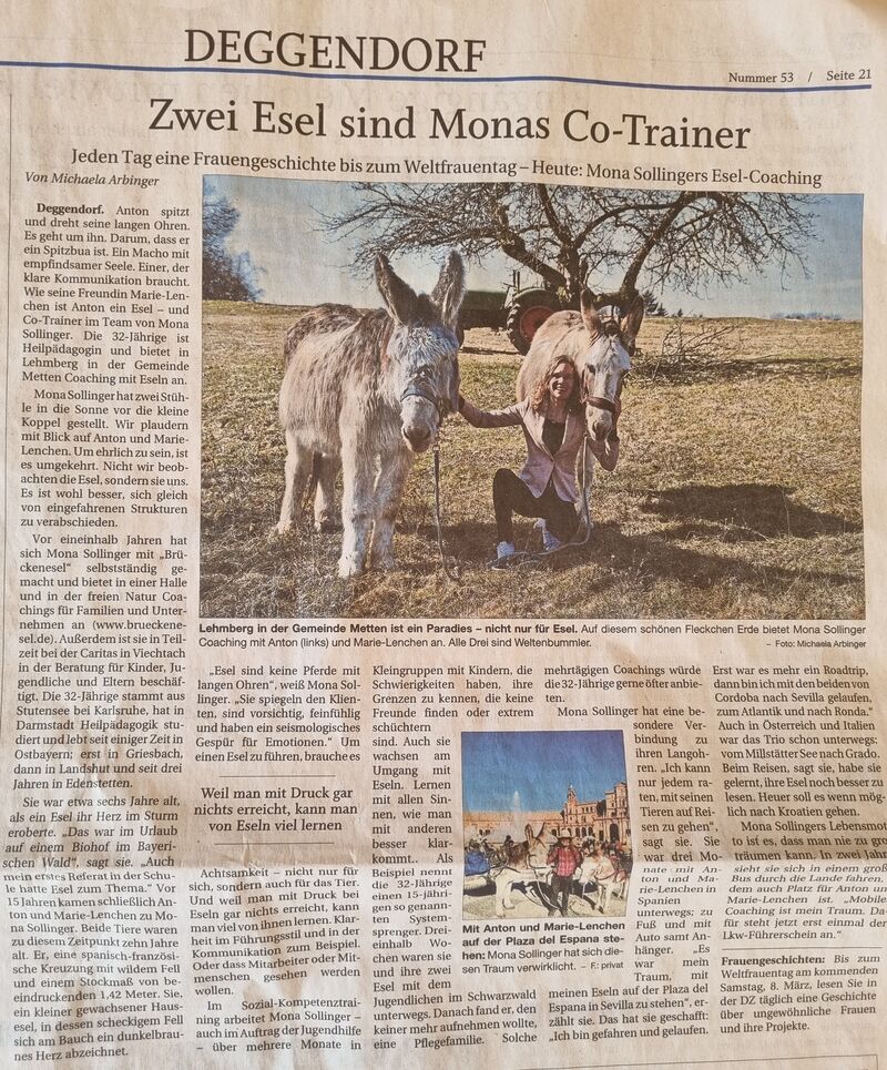 PNP vom 05.03.2025 Serie zum Weltfrauentag