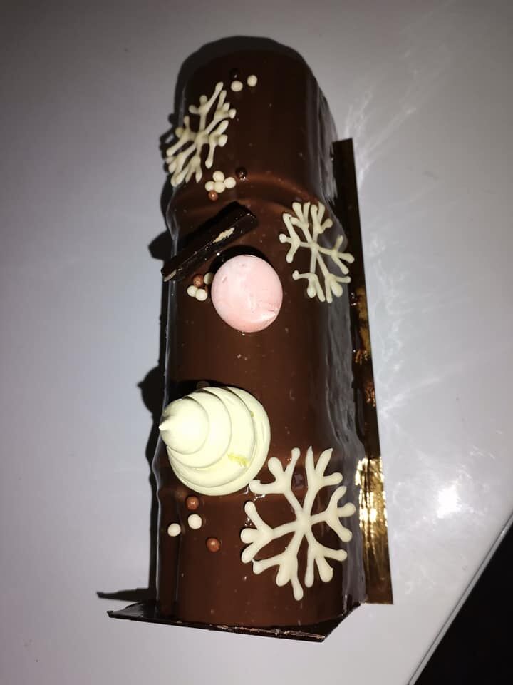 Bûche 3 chocolats