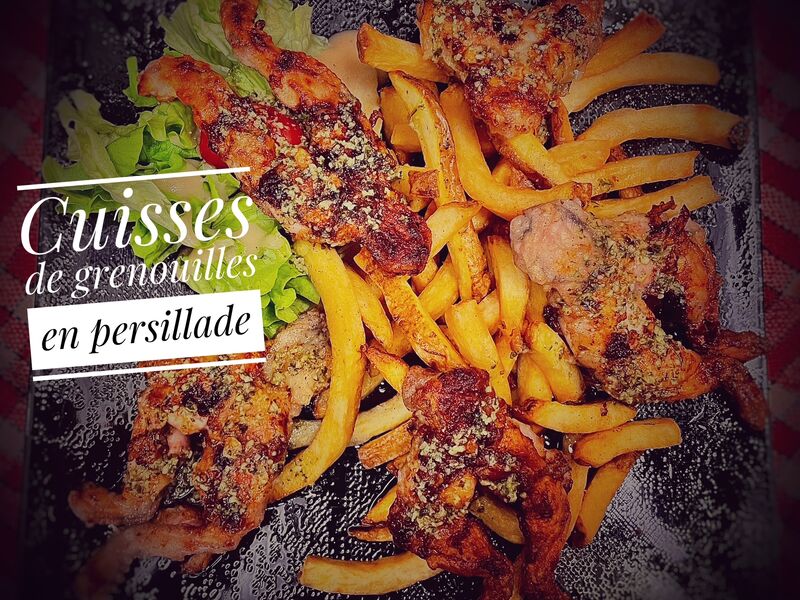 Cuisses de grenouilles en persillade 