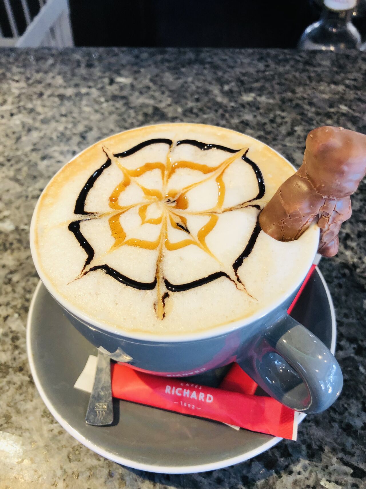 Capucino de la bourse