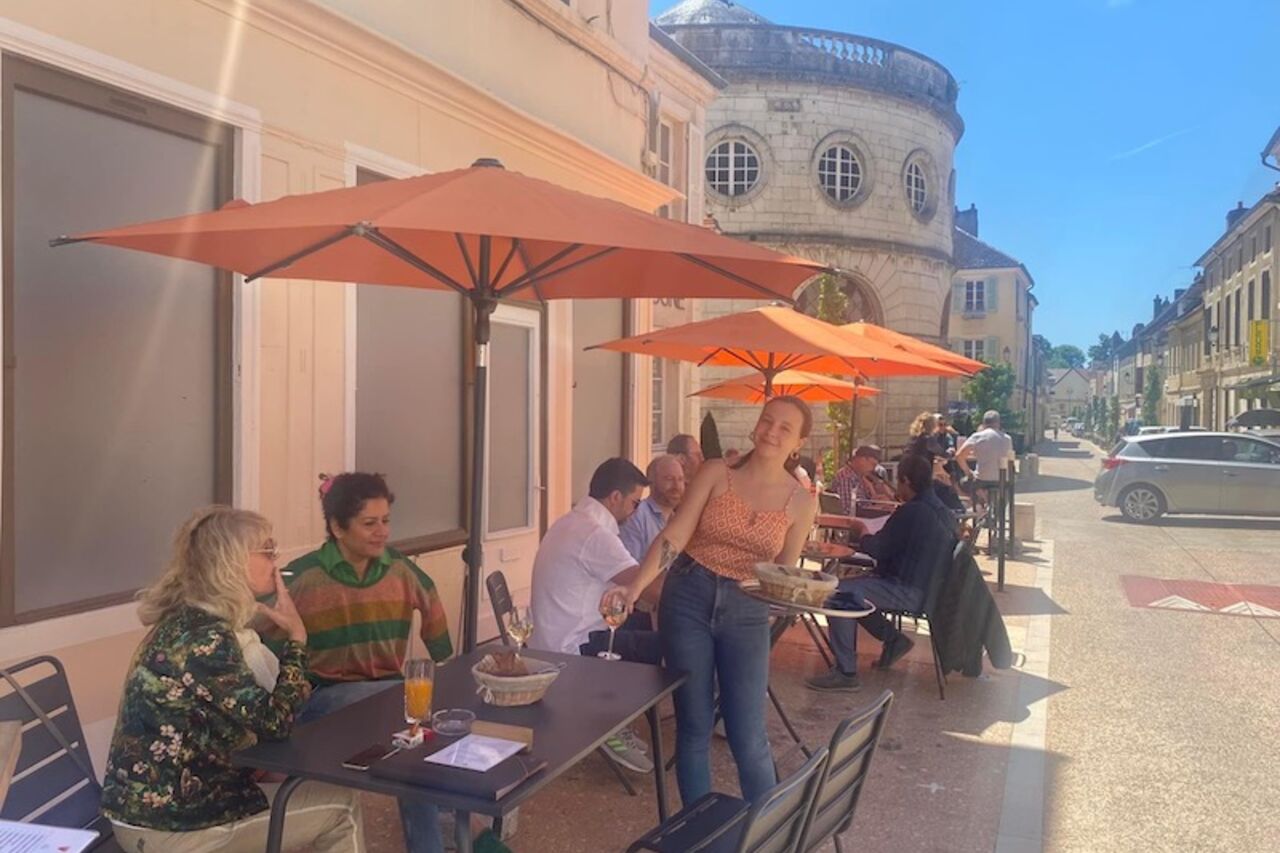 La terrasse s'est agrandie !
