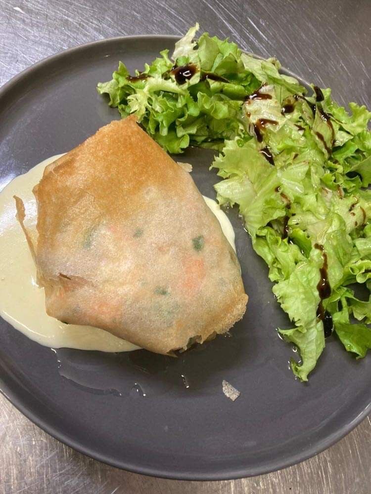 Pastilla aux fruits de mer