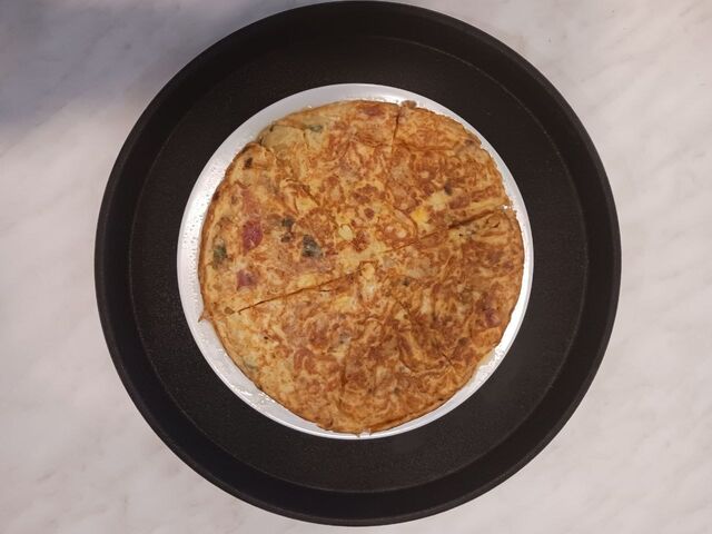 Tortilla de patata casera