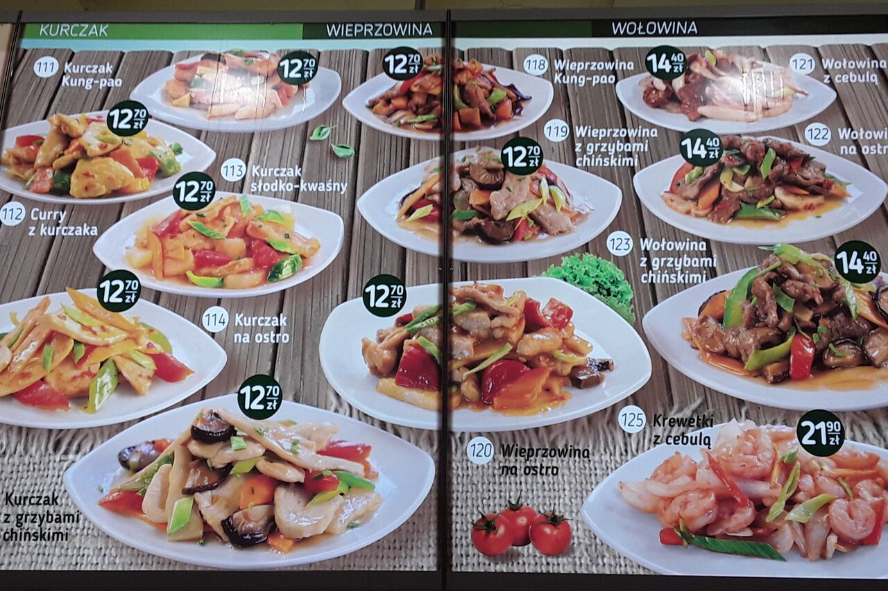 Propozycje naszych dań.