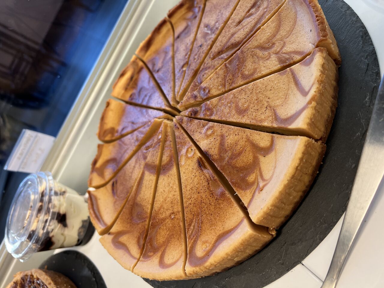 Cheese cake caramel salé