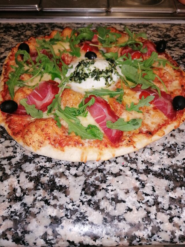 Pizza du mois. 