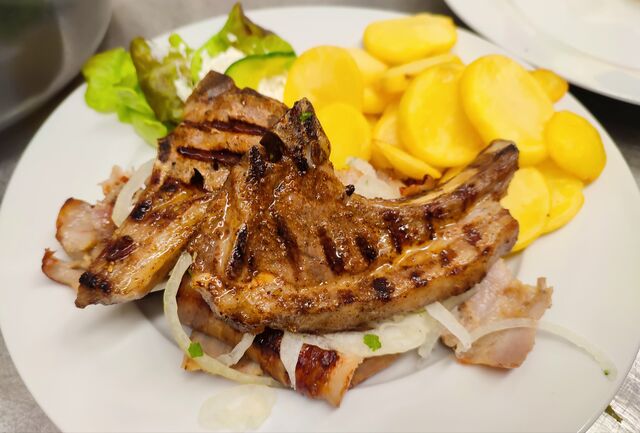 Gyros & Lammkoteletts