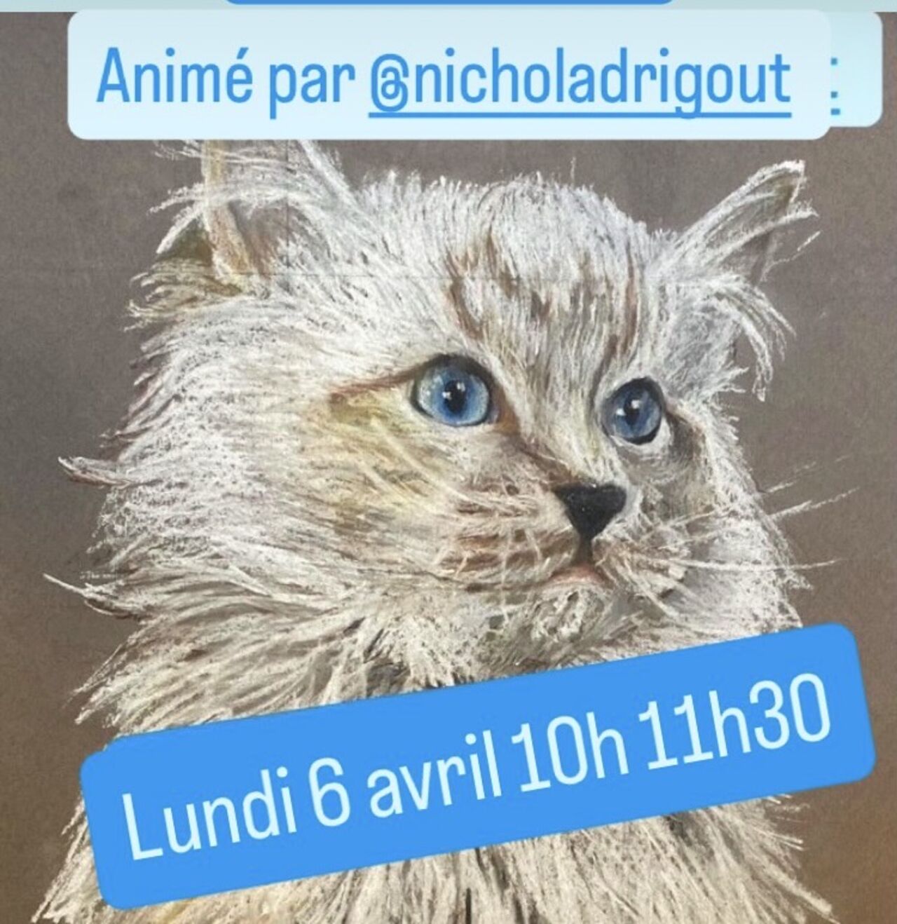 Atelier dessin lundi 6 avril