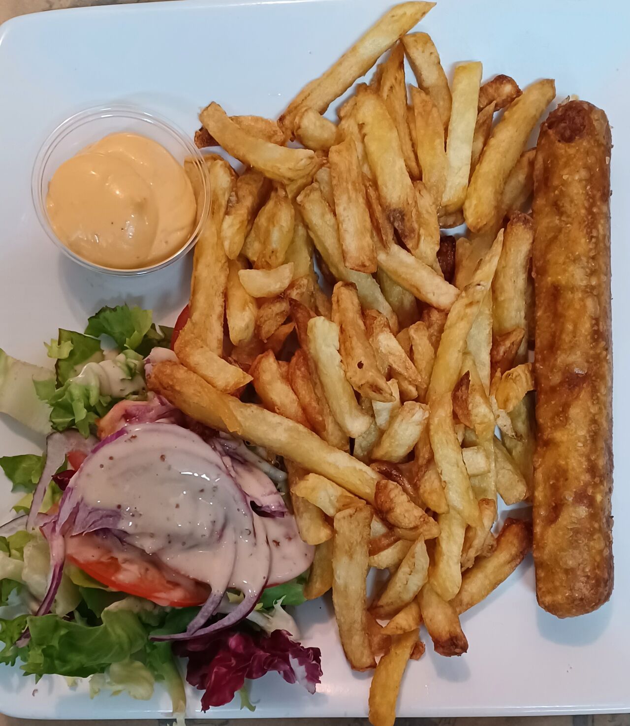 ASSIETTE FRICADELLE CROUSTILLANTE