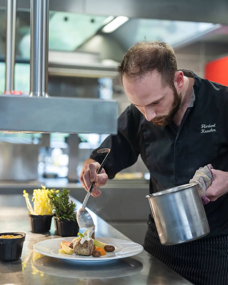 Florient Kraeber, notre chef de cuisine.