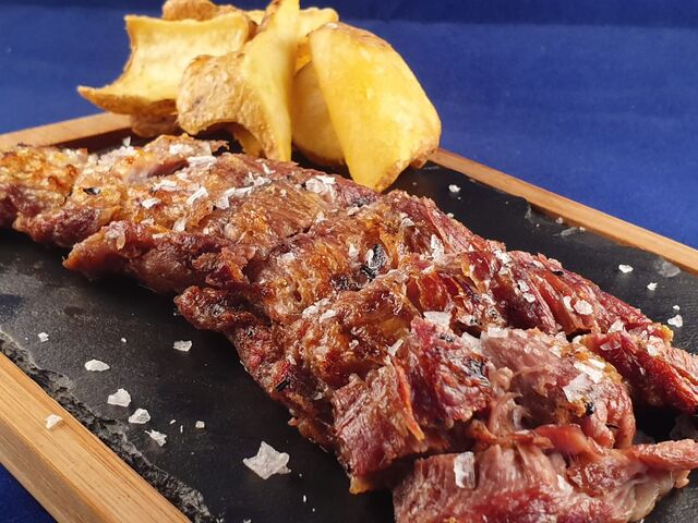 Pluma ibérica a la brasa