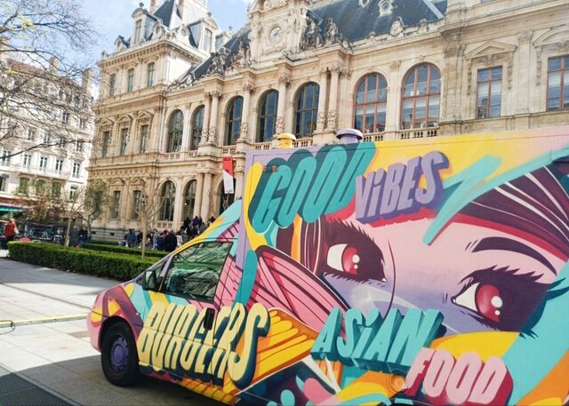 Food truck pour les 'quais du Polar ' à Cordeliers