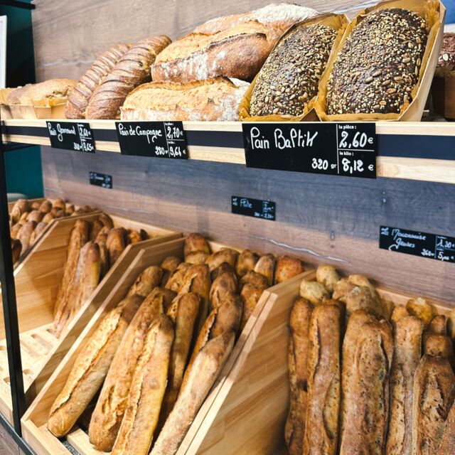 Plusieurs variétés de pains