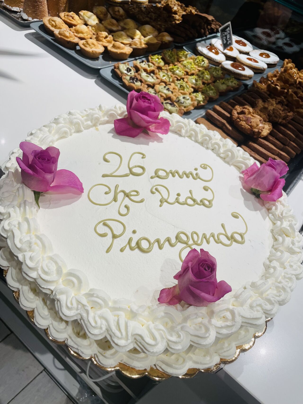 Pan di Spagna con crema chantilly 