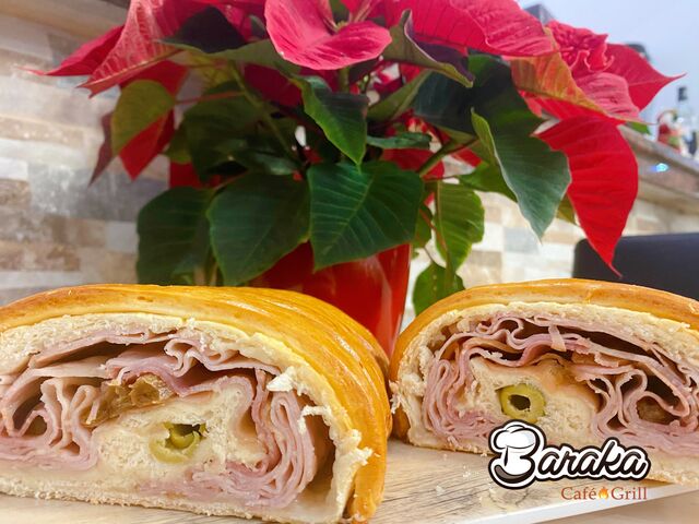 Pan de jamón, típica comida venezolana en Navidad. Encárgalos con nosotros. 