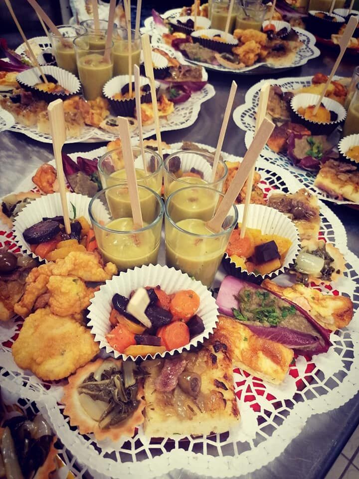 plateau d'assortiments de salés