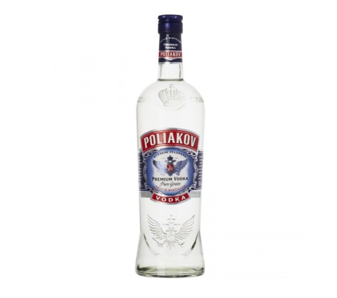 Vodka Poliakov 1L (snack et soft offert) 25 €