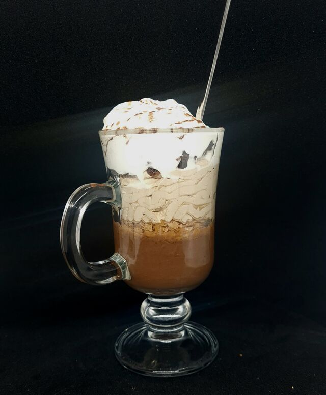 Le capuccino aux shiitakés bio et locaux