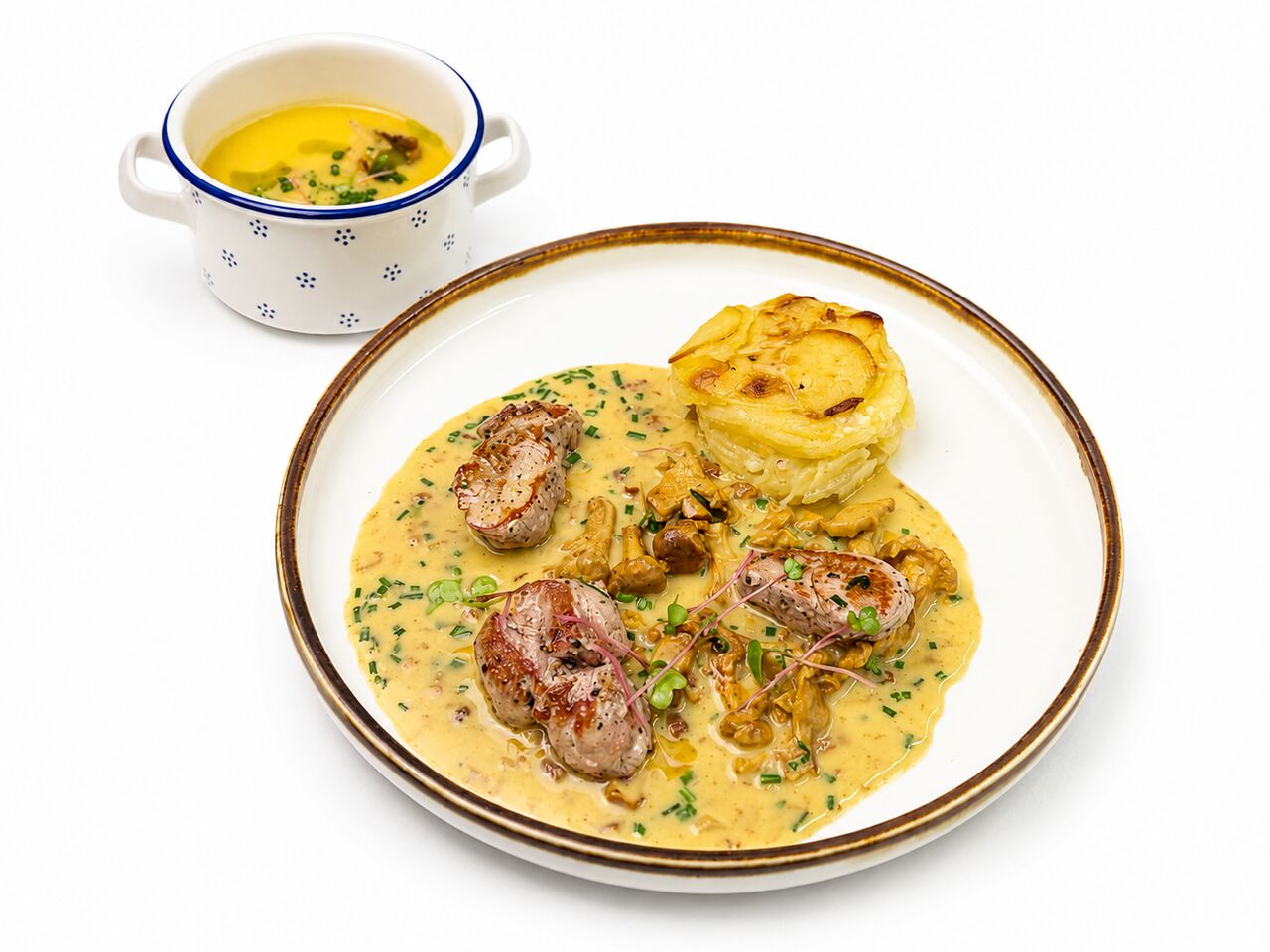 Menü 2: Schweinsmedaillons 
