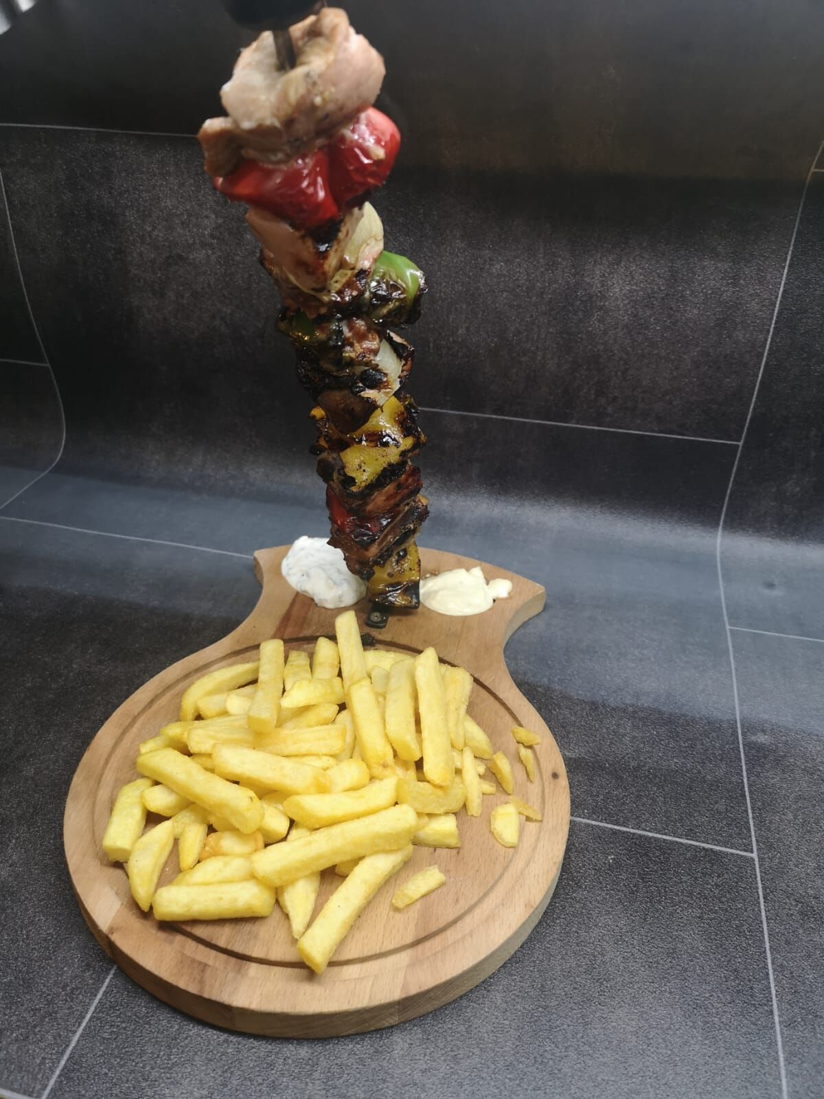 Spieß-U76 vom Buchenholzgrill