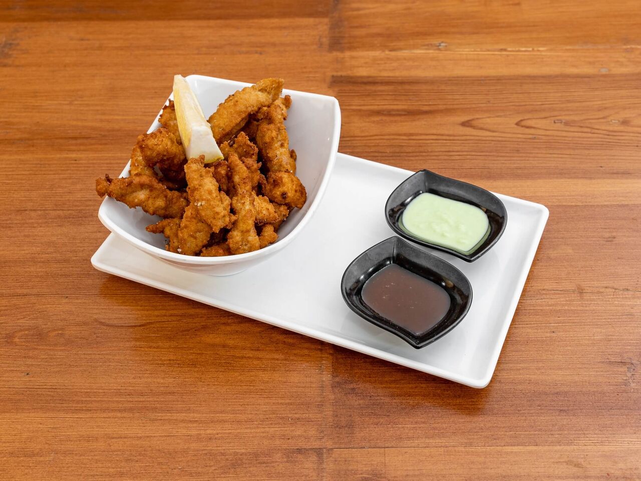 Sfilacci di pollo con maionese di senape lime e miele