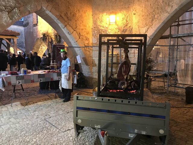 barbecue pendant le printemps de minou