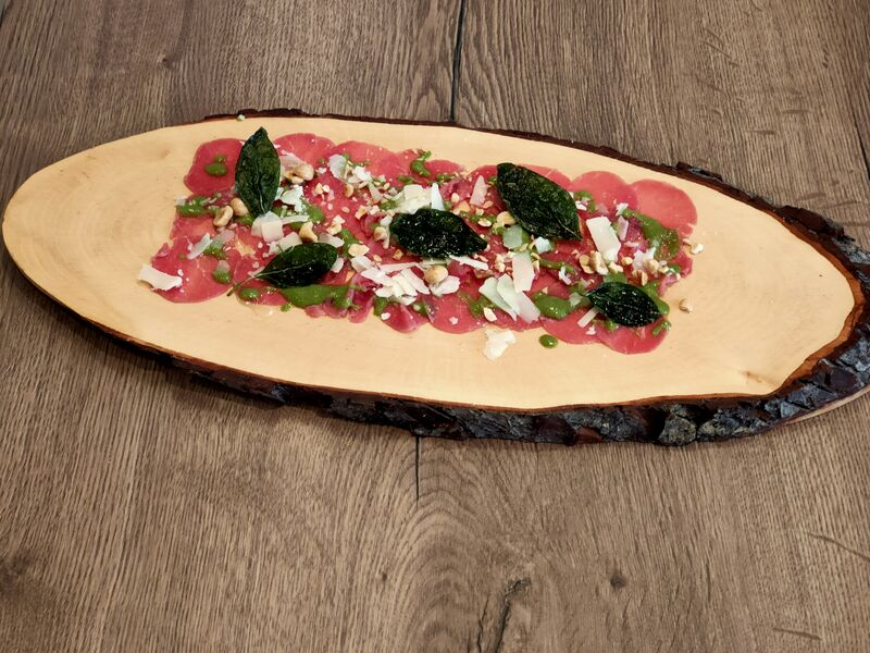 carpaccio de boeuf 