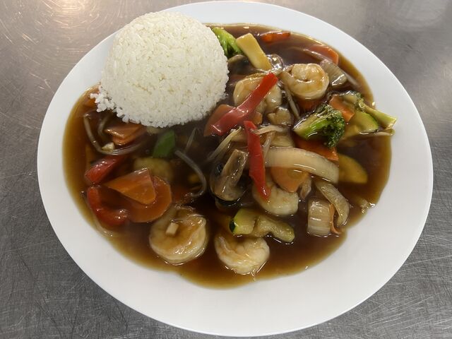 Nr.90 Garnelen Chop Souy 