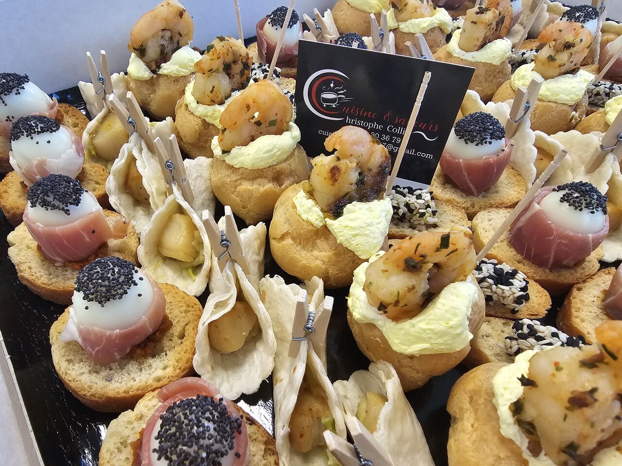 Assortiment de Toasts (exemple)