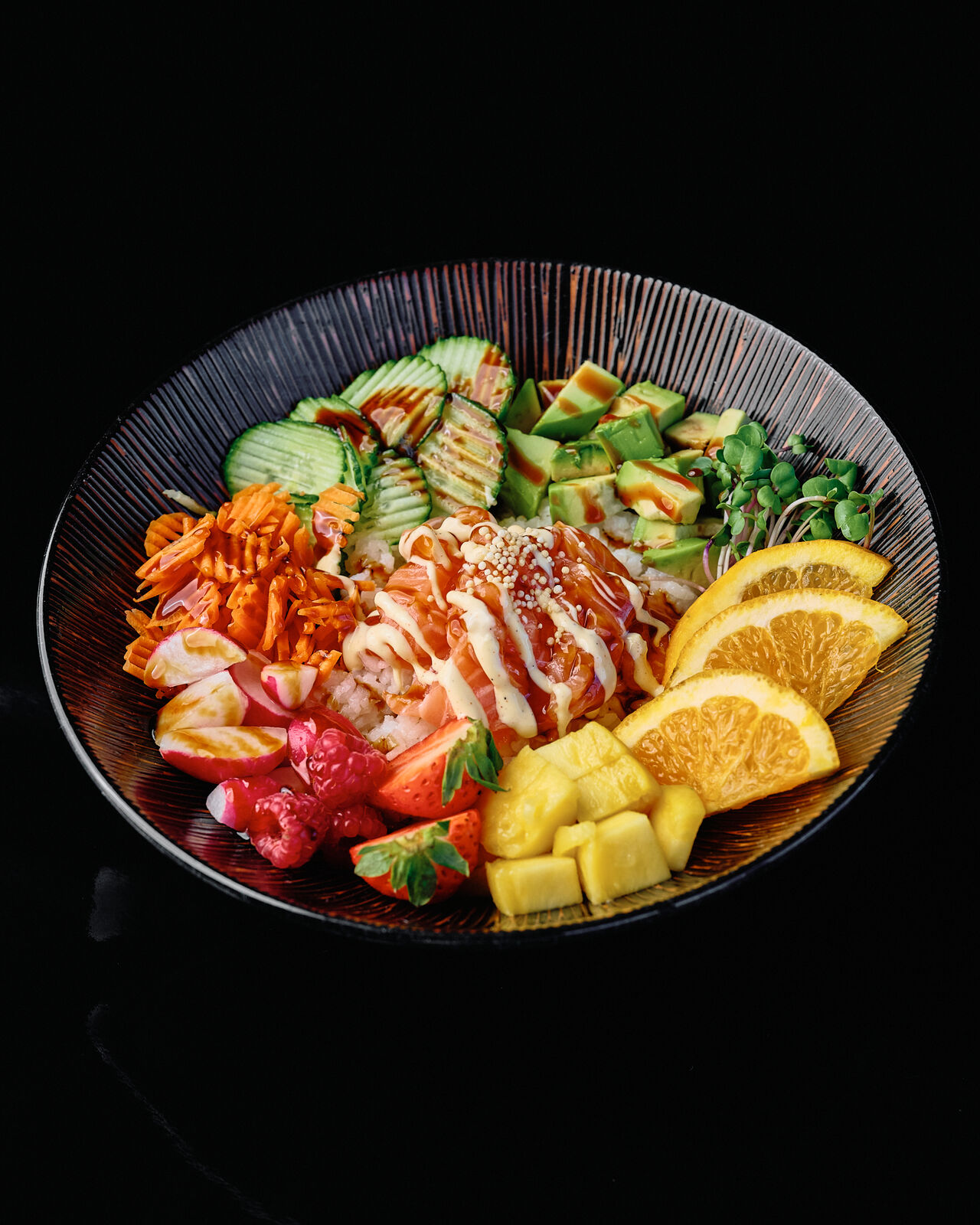 Poké Bowl losos
