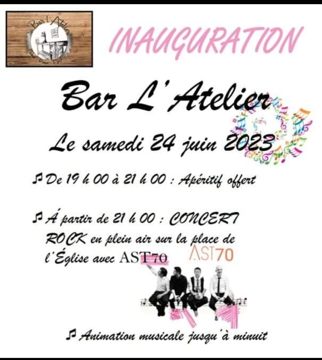 Affiche inauguration