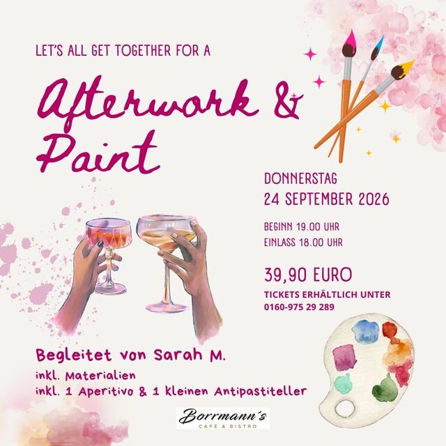 afterwork & paint 24.09.26