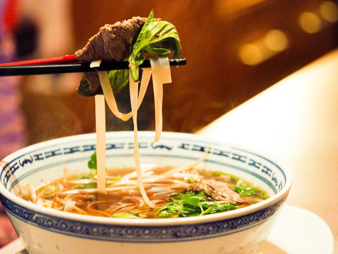 Pho Bo national Suppe Vietnams