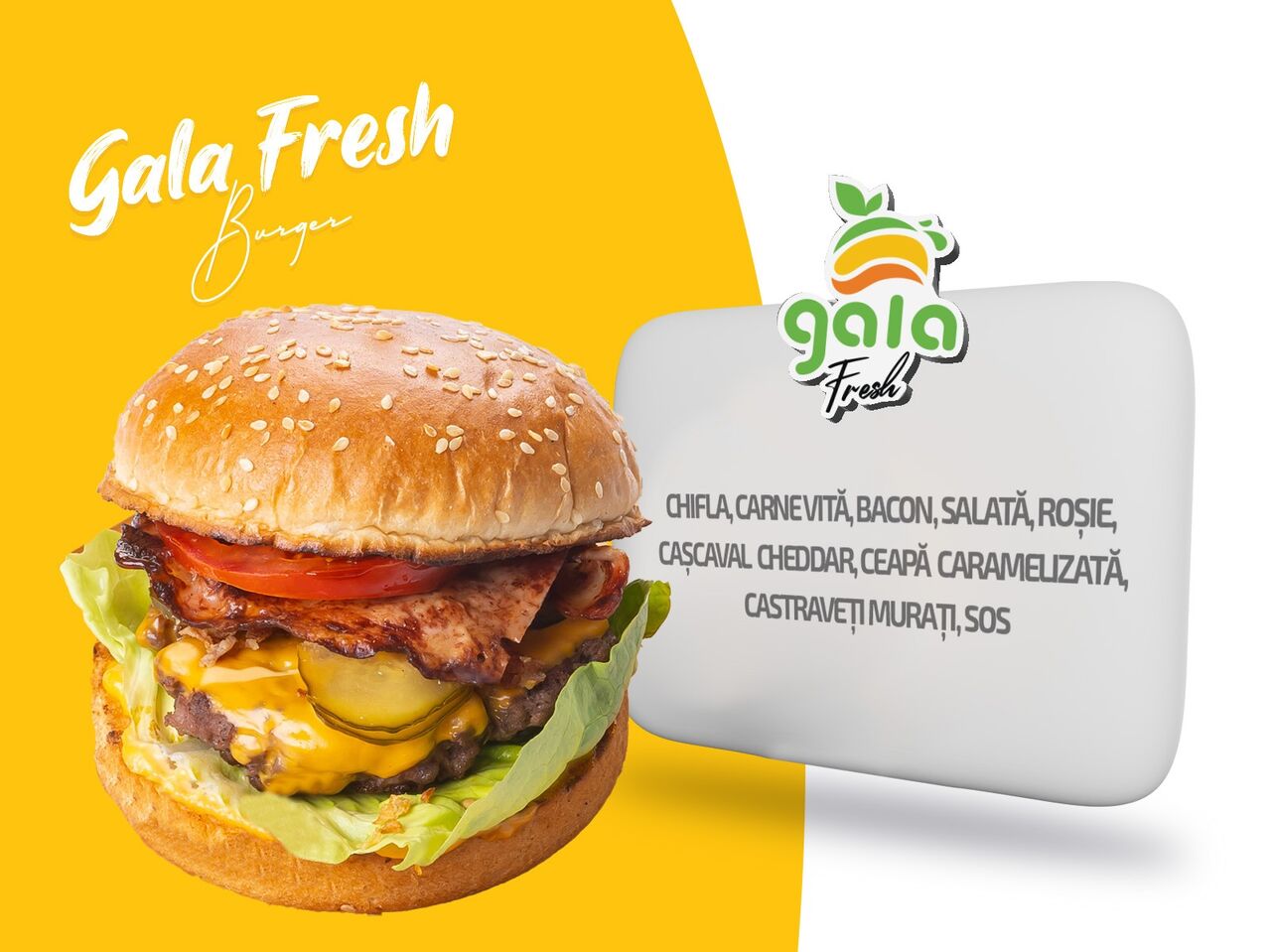 Fast food Gala Fresh Arad Romanian cuisine near me Book now